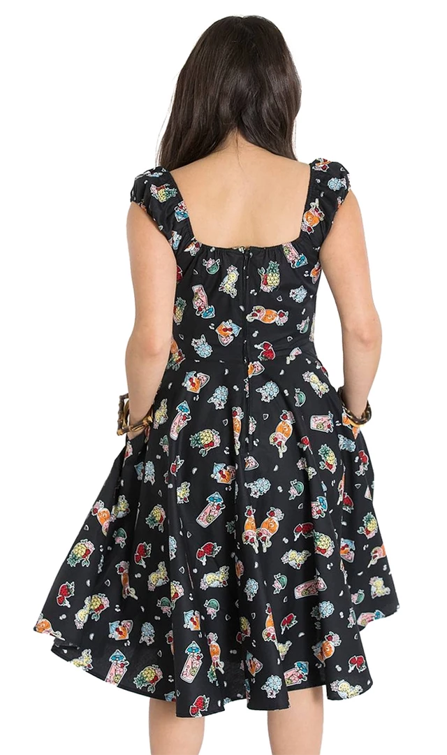HELL BUNNY PINA COLADA DRESS Shop Sour+Plus