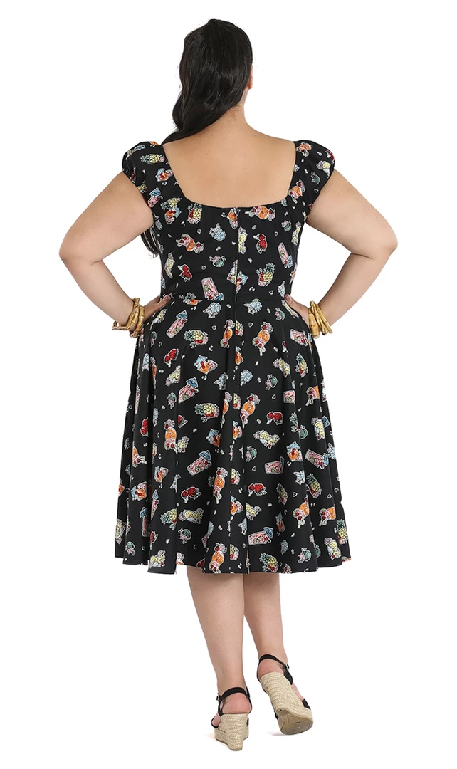 HELL BUNNY PINA COLADA DRESS Shop Sour+Plus