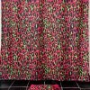 SOURPUSS PINK LEOPARD SHOWER CURTAIN Haunted Homewares