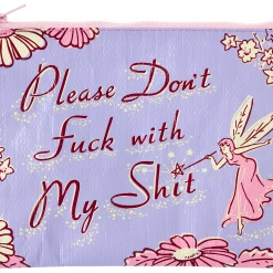 Blue Q DON'T F**K WITH MY S**T MAKE UP BAG