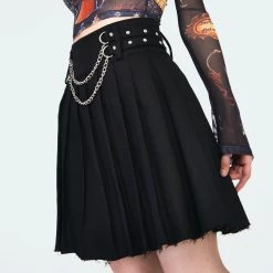JAWBREAKER PLEATED SKIRT WITH STUDS Apparel