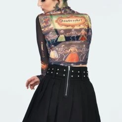 JAWBREAKER PLEATED SKIRT WITH STUDS Apparel