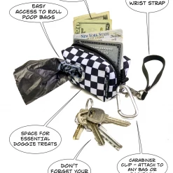 None Lifestyle POOPYCUTE DOG BAG SILVER GLITTER