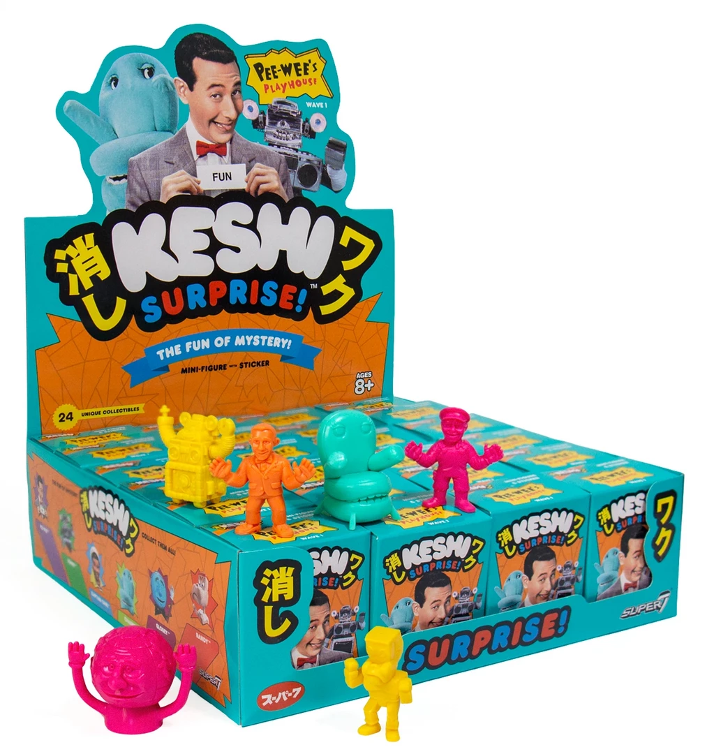Super7 Lifestyle PEE-WEE'S KESHI SURPRISE WAVE 1 BLIND BOX