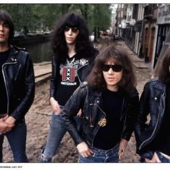None THE RAMONES AMSTERDAM 1977 POSTER