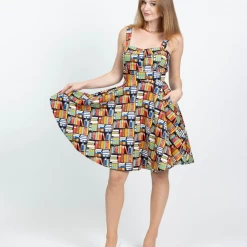 EVA ROSE READING IS FUNDAMENTAL FIT & FLARE DRESS Shop Sour+Plus