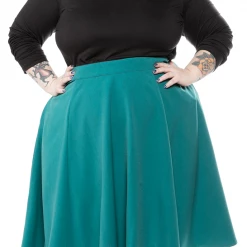 Shop Sour+Plus RETROLICIOUS BLACK MOCK NECK TOP