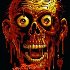 None RETURN OF THE LIVING DEAD TARMAN POSTER