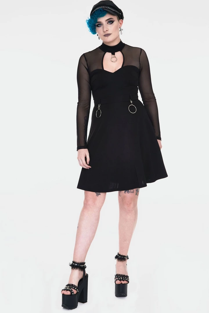 Apparel JAWBREAKER RING CHOKER SKATER DRESS