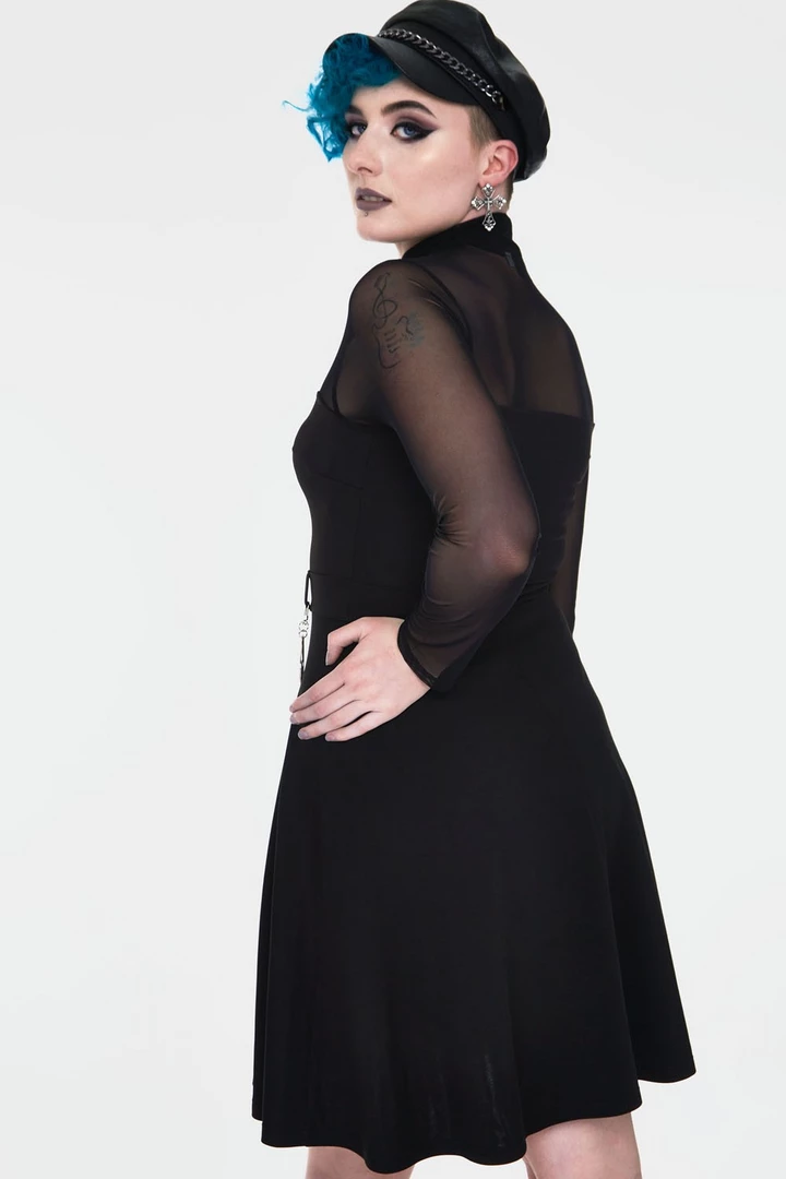 Apparel JAWBREAKER RING CHOKER SKATER DRESS