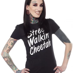 ROCK ROLL REPEAT STREET WALKIN CHEETAH TEE Apparel