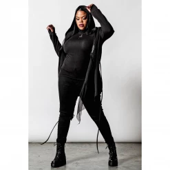 Shop Sour+Plus KILLSTAR RUINATION HOODED CARDIGAN