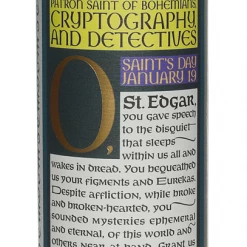 None SAINT EDGAR ALLAN POE PRAYER CANDLE Back In Stock