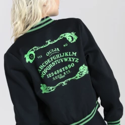 Shop Sour+Plus HELL BUNNY SAMARA JACKET BLACK/GREEN