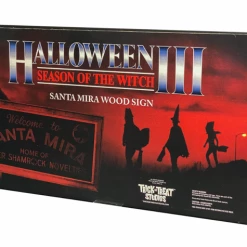 Homewares TRICK OR TREAT STUDIOS HALLOWEEN III: SEASON OF THE WITCH SANTA MIRA WOOD SIGN
