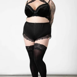 KILLSTAR SEVERINA SATIN SHORTS