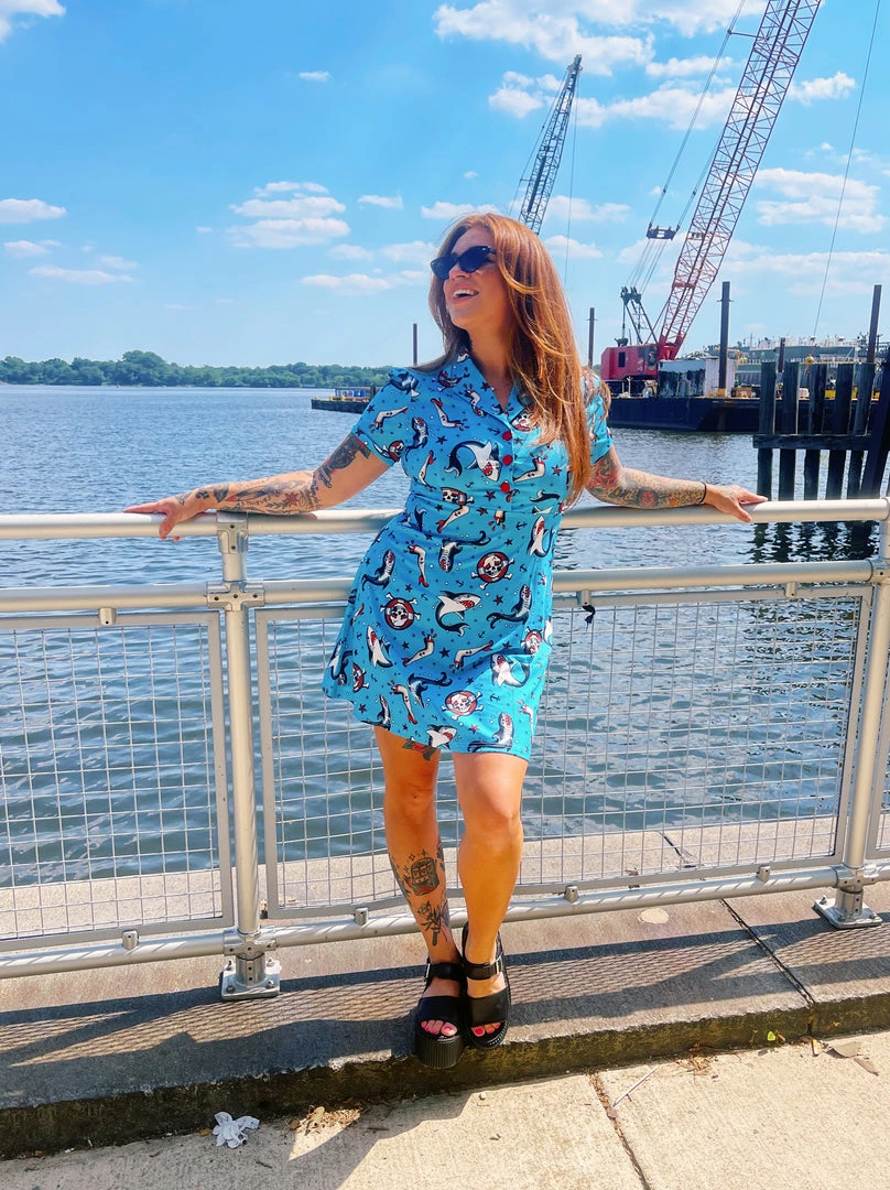 SOURPUSS SHARK BITE ROSIE DRESS What's New