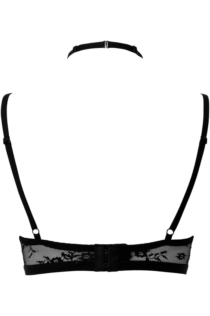 KILLSTAR SHEER EVIL BRA BLACK