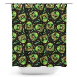 SOURPUSS CREATURE SHOWER CURTAIN Haunted Homewares