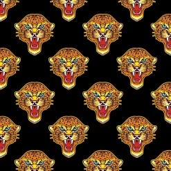 SOURPUSS JAGUAR SHOWER CURTAIN Haunted Homewares