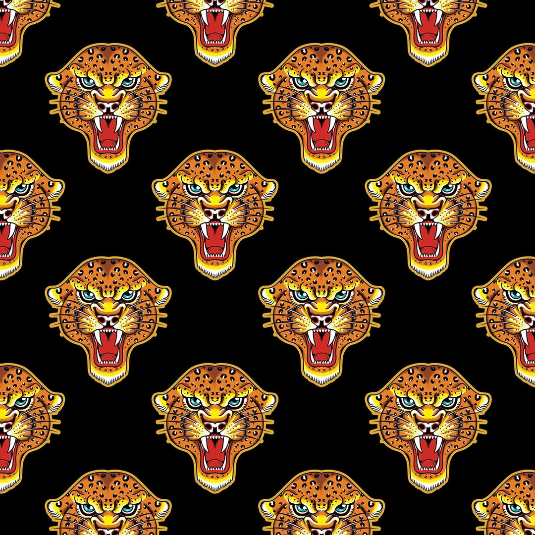 SOURPUSS JAGUAR SHOWER CURTAIN Haunted Homewares