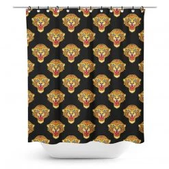 SOURPUSS JAGUAR SHOWER CURTAIN Haunted Homewares