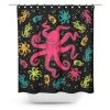 SOURPUSS UNDER THE SEA SHOWER CURTAIN Haunted Homewares