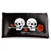 Lifestyle HELLCATS USA SKULL & ROSE POUCH