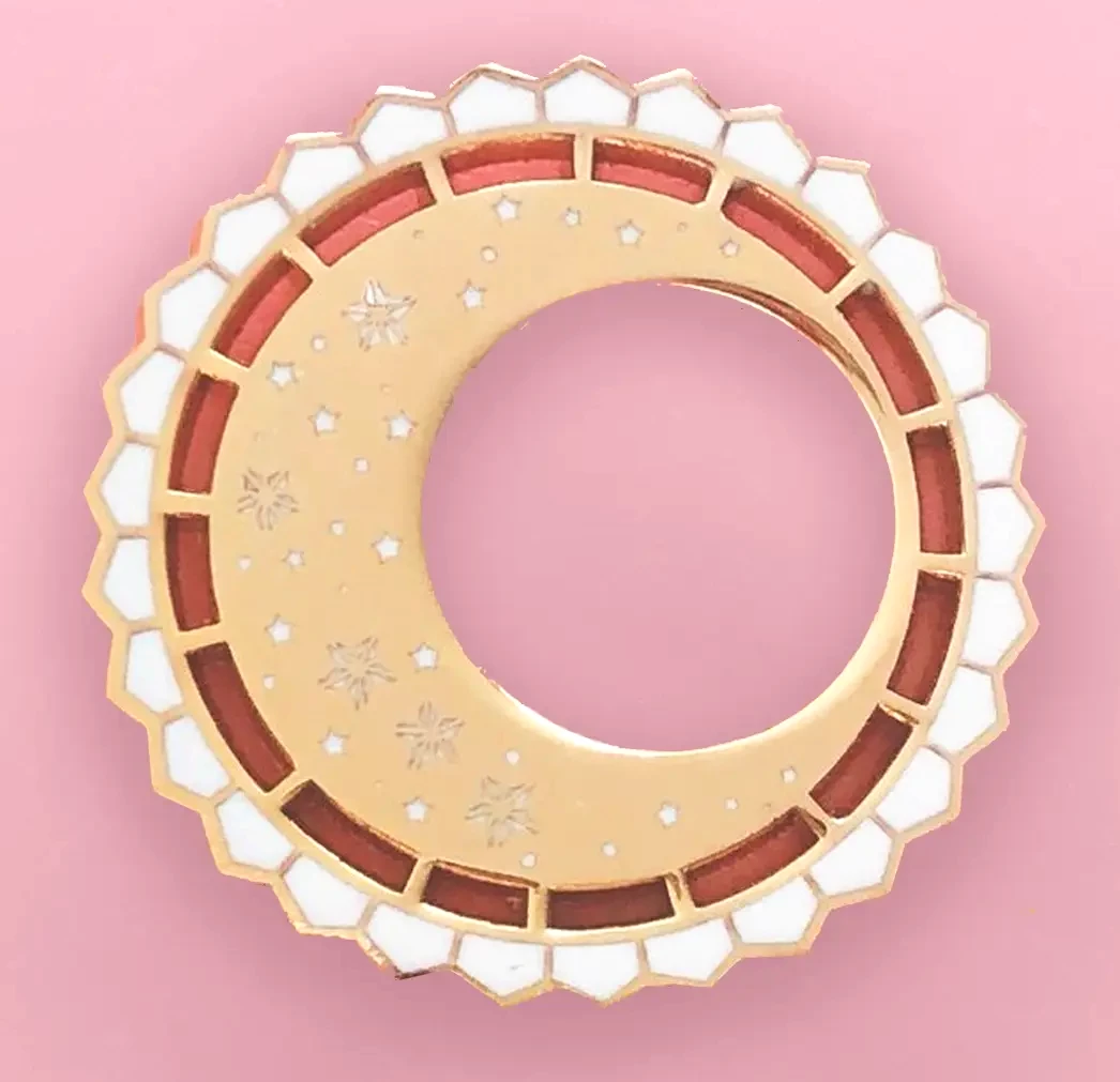 None Accessories LULU BLOO SOL Y LUNA LAPEL PIN