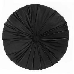 SOURPUSS TUFTED VELVET PILLOW BLACK Shop Sourpuss
