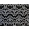 SOURPUSS SPOOKY DAMASK DOORMAT Haunted Homewares