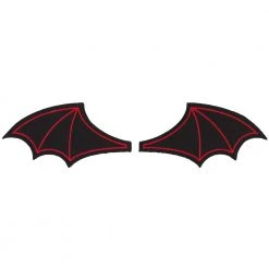 SOURPUSS BAT WINGS PATCH SET RED