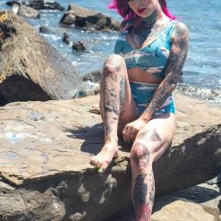 SOURPUSS SHARK ATTACK MONOKINI