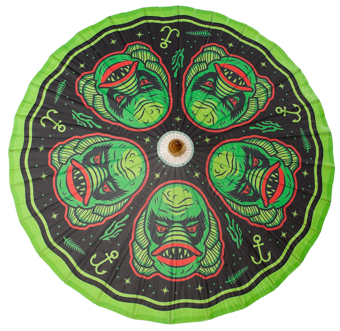 Ghouls Just Wanna Have Sun SOURPUSS CREATURE PARASOL