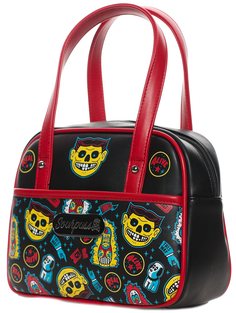 SOURPUSS FREAK SHOW MINI BOWLER PURSE Shop Sourpuss
