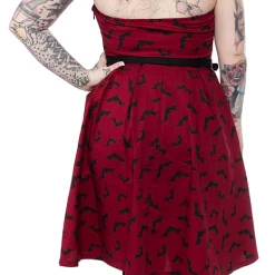 SOURPUSS LUNA BATS SPOOKSVILLE DRESS
