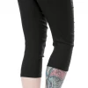 Shop Sourpuss SOURPUSS SPIDERWEB CAPRIS