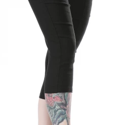 Shop Sourpuss SOURPUSS SPIDERWEB CAPRIS