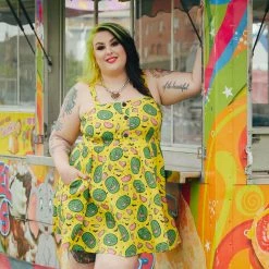 SOURPUSS SPOOKY MELONS GAUZY DRESS What's New