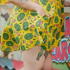 SOURPUSS SPOOKY MELONS GAUZY DRESS What's New