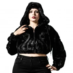 KILLSTAR STARCHILD FAUX FUR BOMBER JACKET Shop Sour+Plus