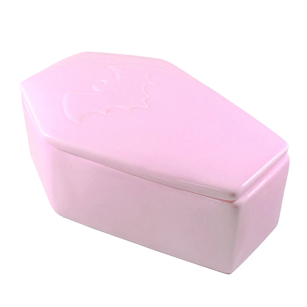 SOURPUSS COFFIN STASH BOX PINK