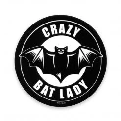 Back In Stock SOURPUSS CRAZY BAT LADY STICKER