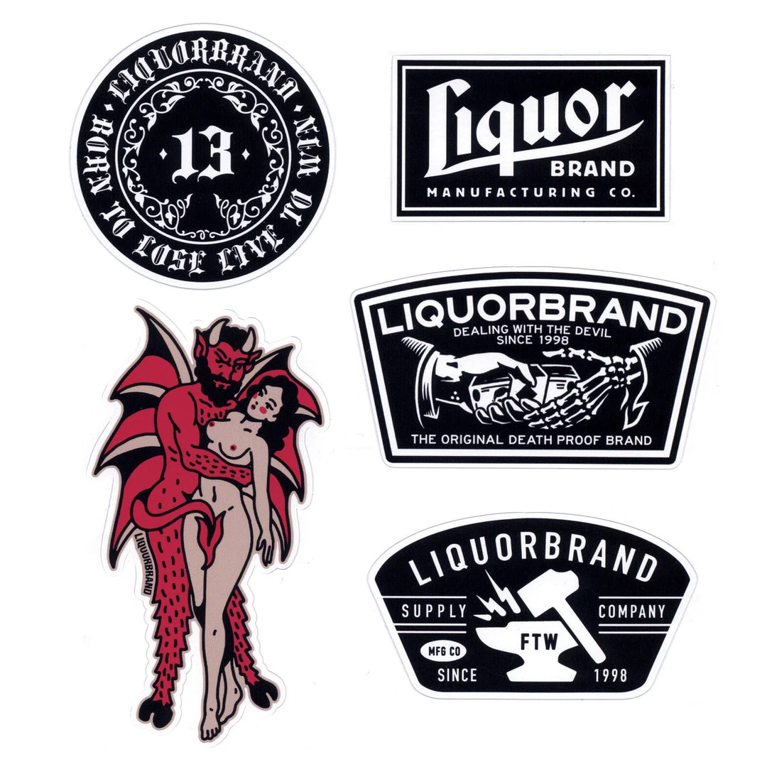 LIQUORBRAND STICKER PACK #2