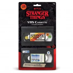 None What's New STRANGER THINGS VHS SPONGES
