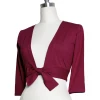 Shop Sour+Plus HEART OF HAUTE SWEET SWEATER BURGUNDY