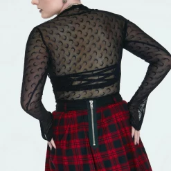 JAWBREAKER TEEN SPIRIT RED & BLACK PLAID SKIRT Apparel