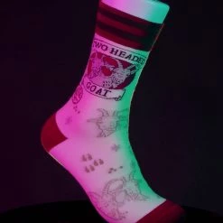 FOOTCLOTHES TWO HEADED GOAT CREW SOCKS Accessories