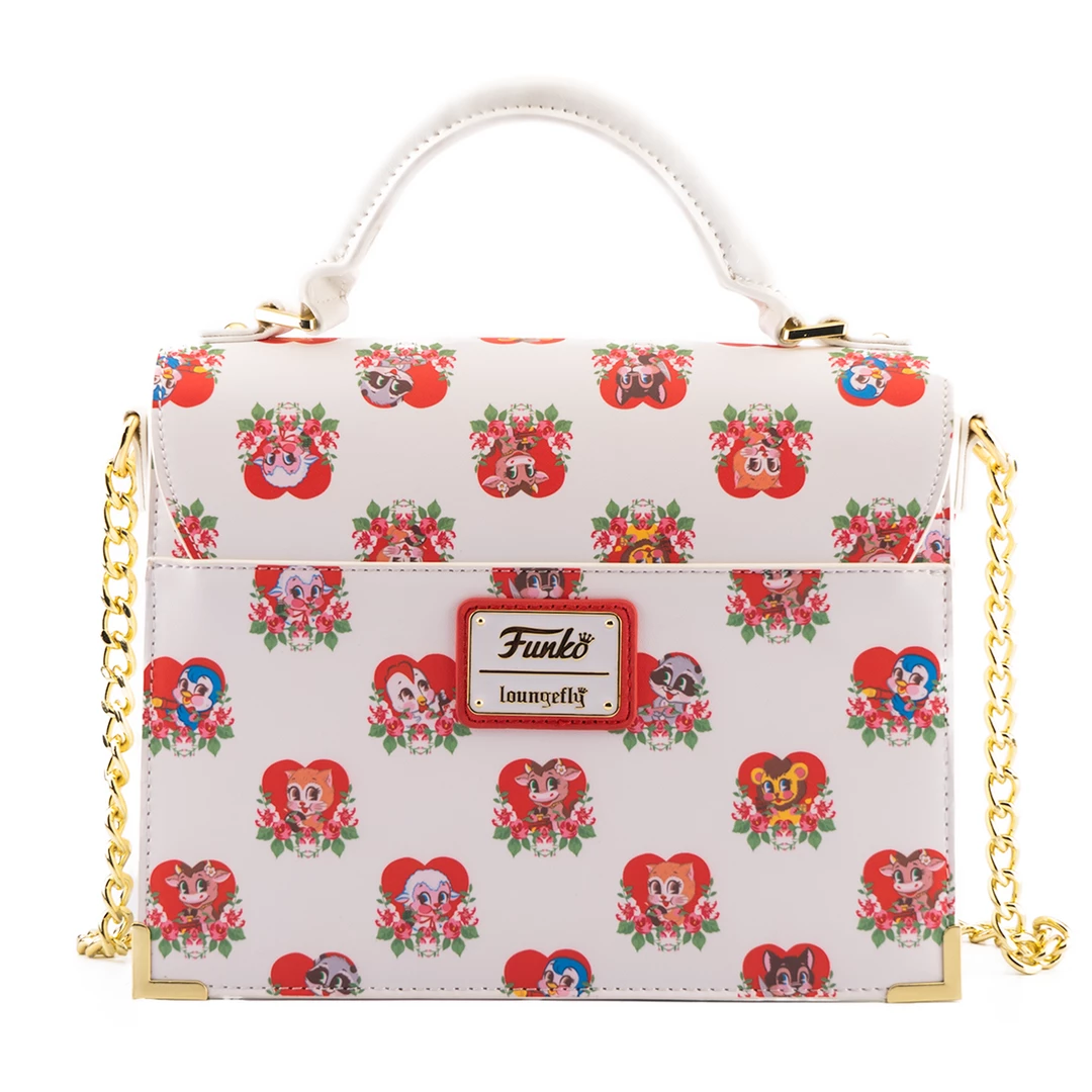 LOUNGEFLY FUNKO VILLAINOUS VALENTINES CROSSBODY BAG