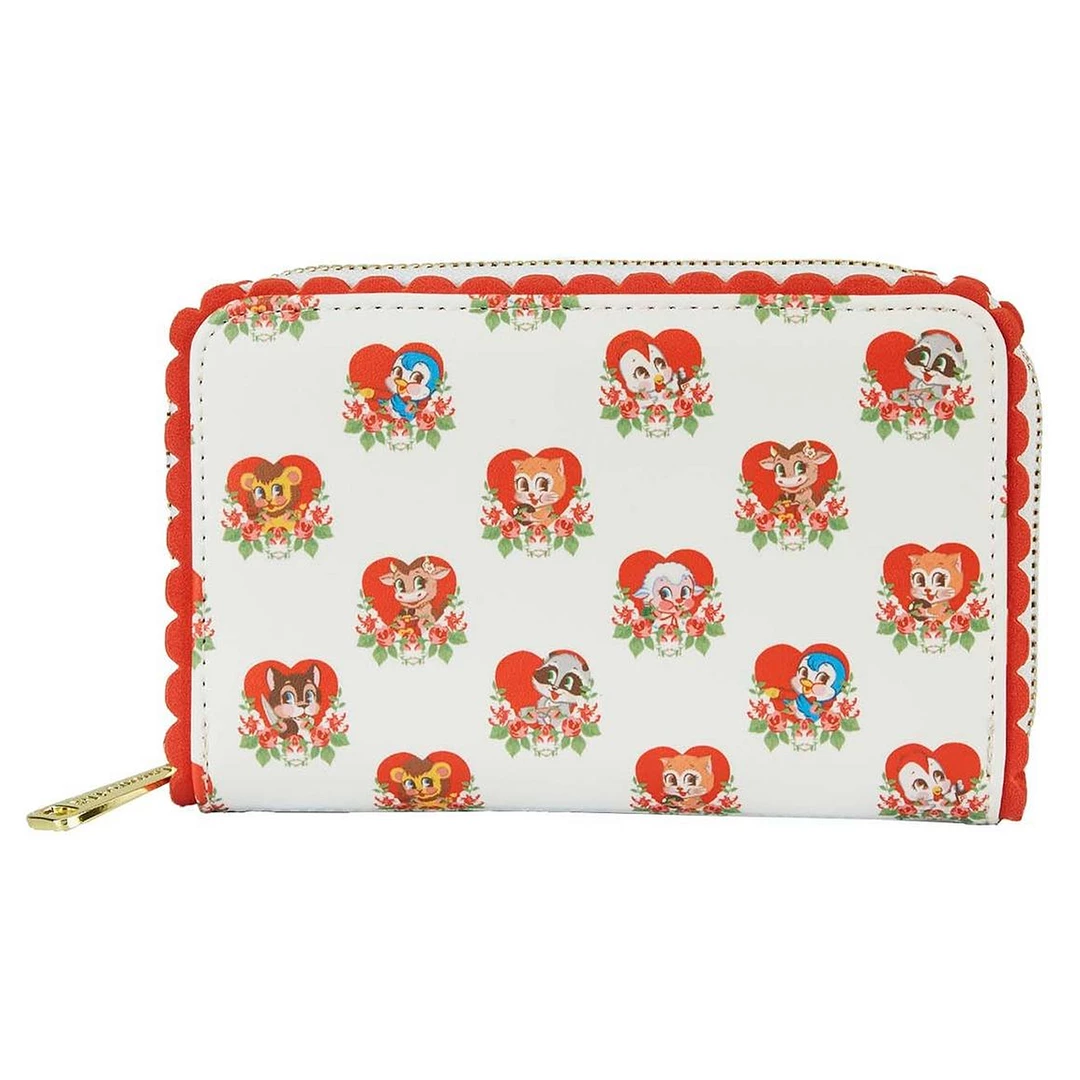 LOUNGEFLY FUNKO VILLAINOUS VALENTINE ZIPPER WALLET